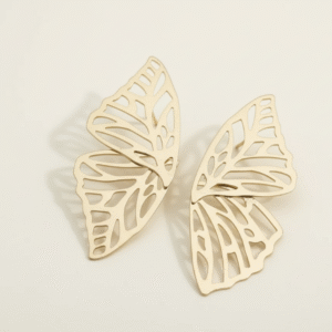 Butterfly Wing Cutout Design Earrings